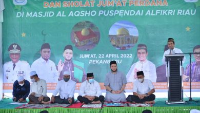 Photo of Yayasan Alfikri Riau Bangun Masjid Al Aqsha, Terinspirasi dari Perjuangan Palestina